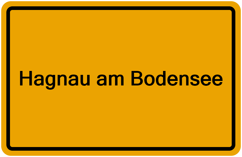 Handelsregisterauszug Hagnau am Bodensee